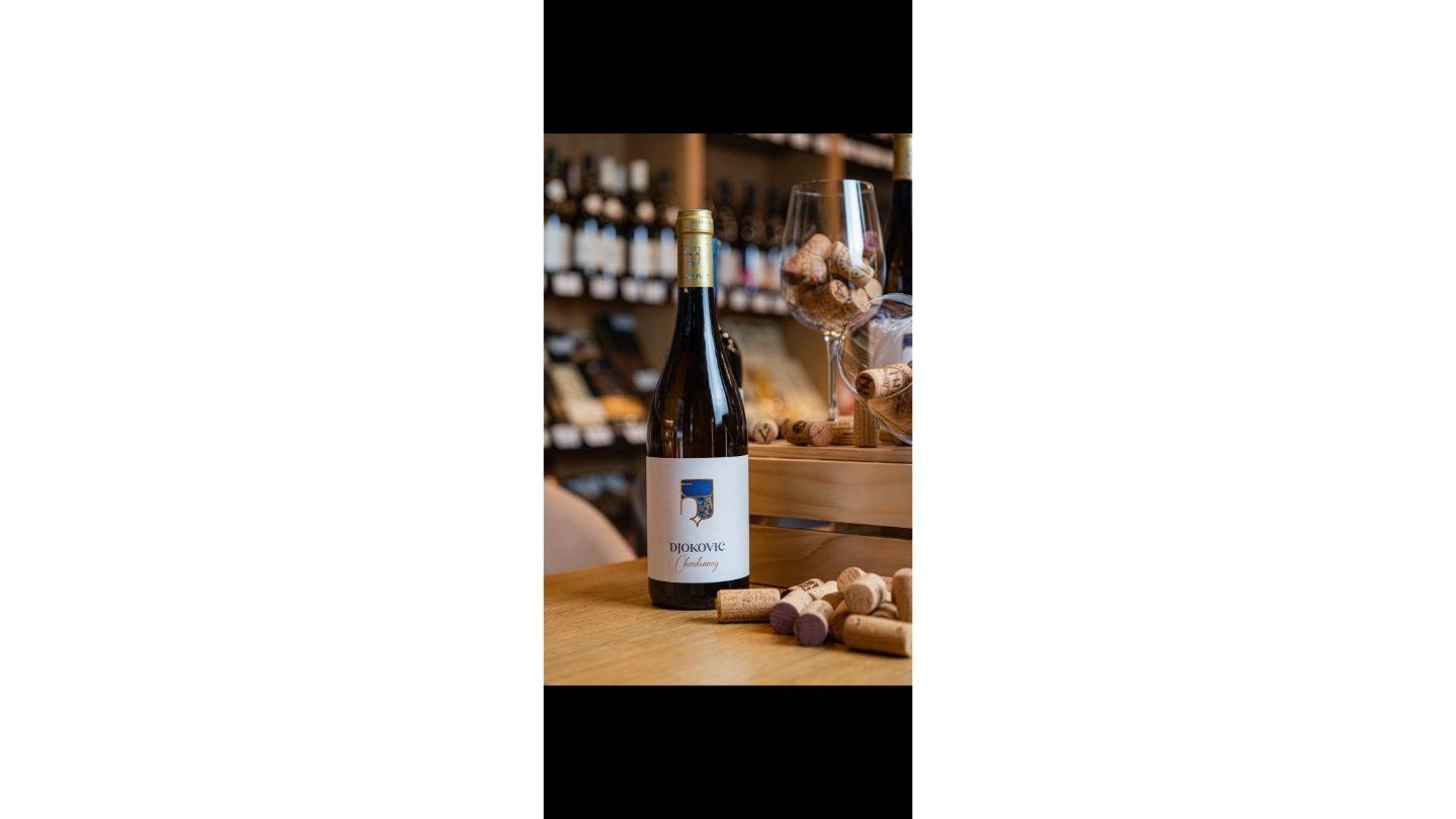 ĐOKOVIĆ Chardonnay belo vino 0.75l