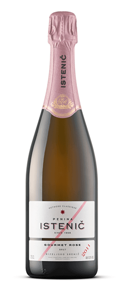 Penina Istenic Gourmet Rose Penušavo roze vino, 0.75l
