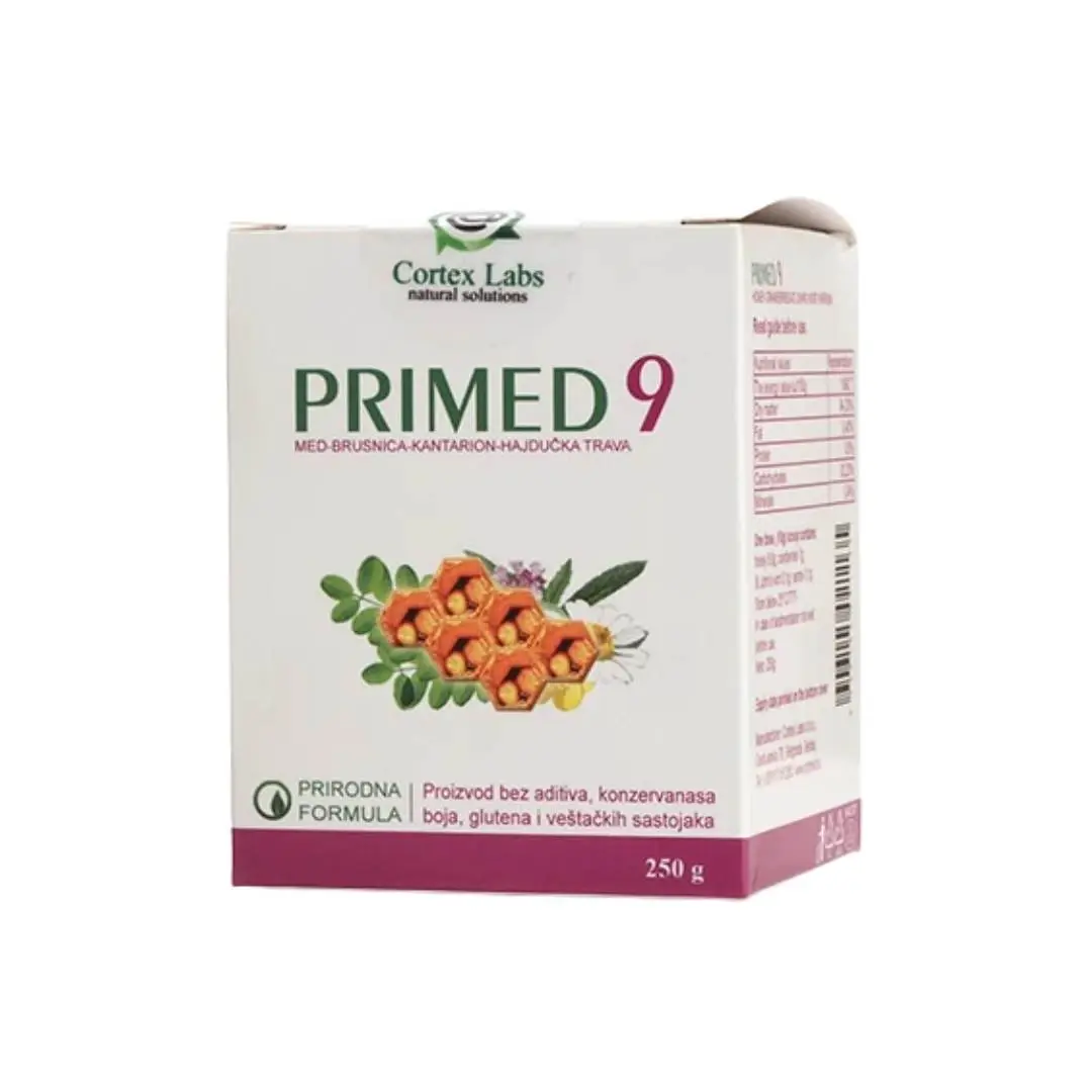 Primed 9 Dodatak ishrani za urinarni i digestivni sistem, 250 g