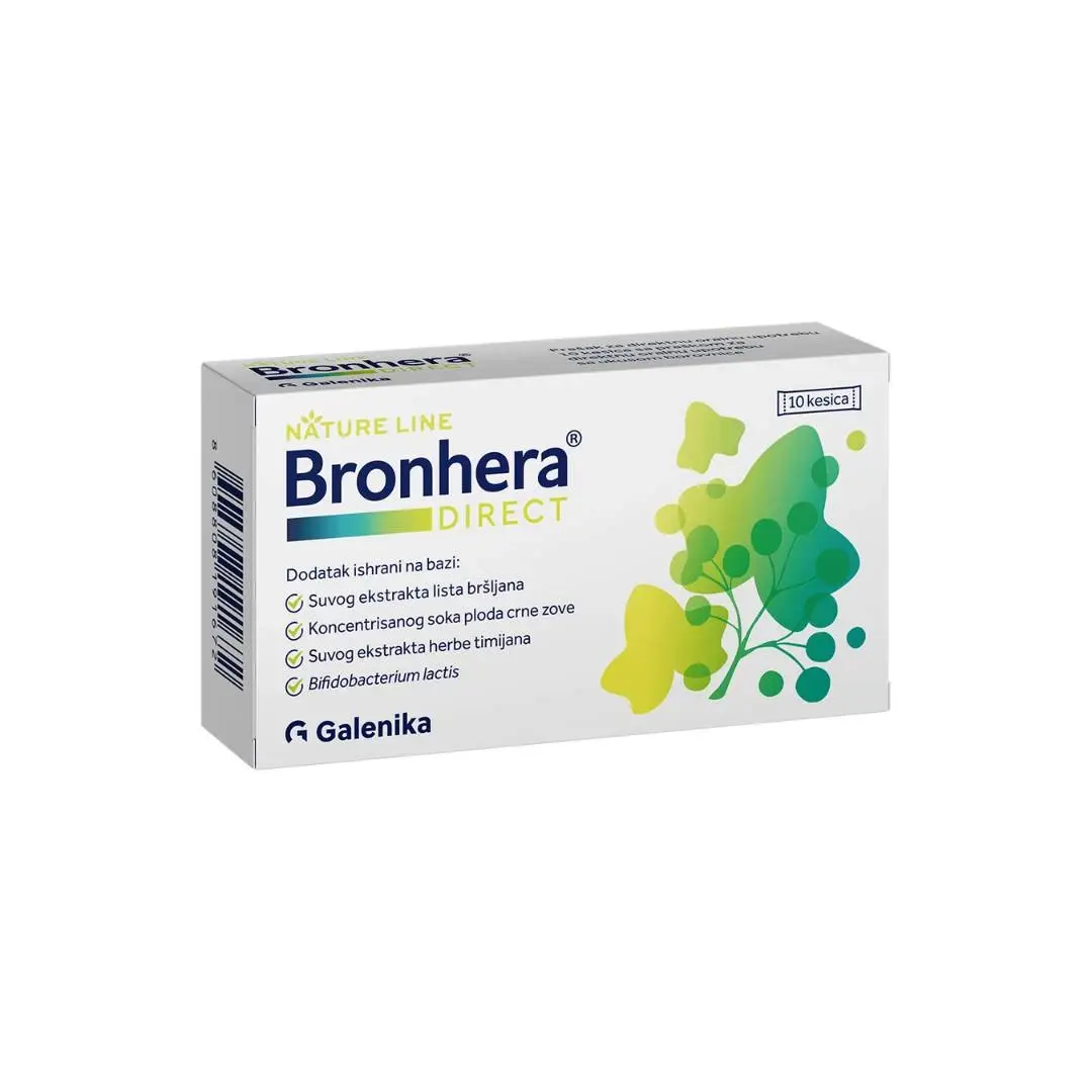 Galenika Bronhera Direct 200, 10 kesica
