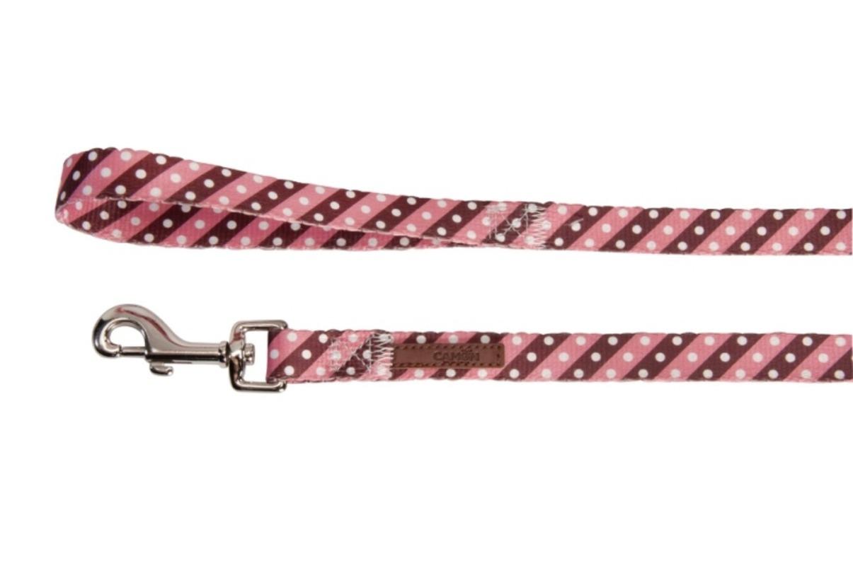 CAMON Povodac Twill, 10x1200mm, Roze