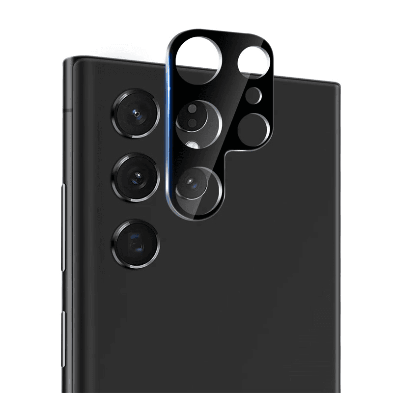 Zastita kamere 3D FULL COVER za Samsung S23 Ultra/ S918B crna