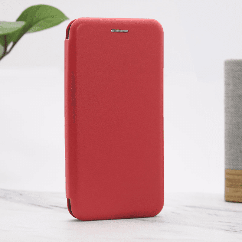 Maska na preklop Coral Book za iPhone 14 Pro Max crvena