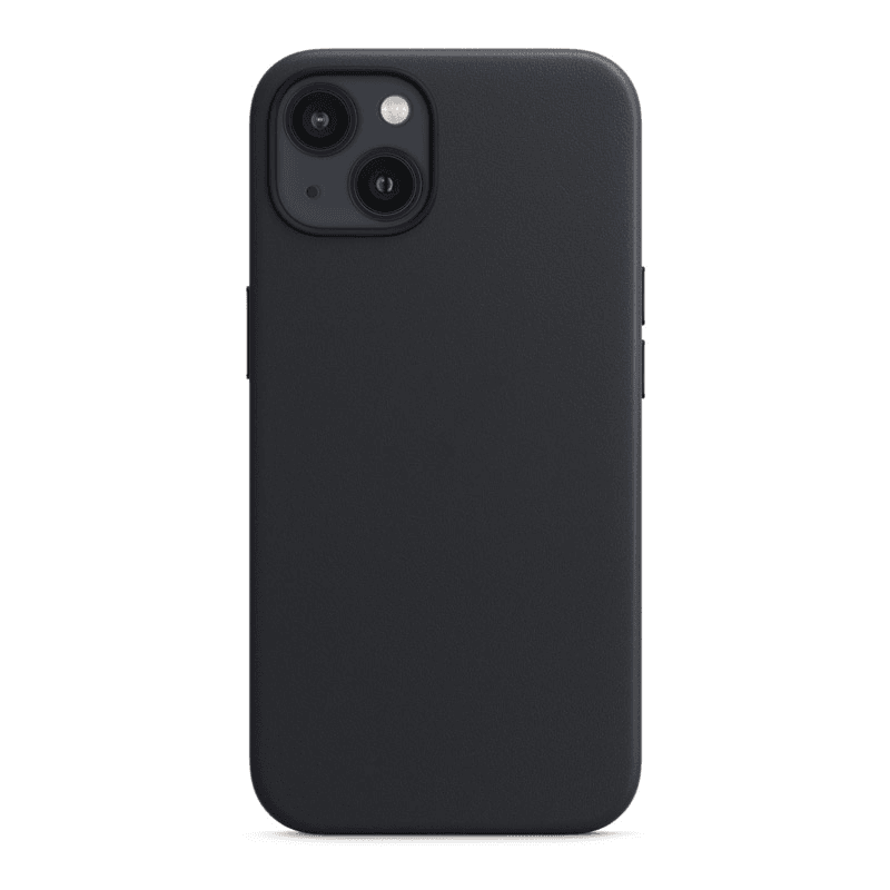 Maska Beautiful Shine Leather za iPhone 15 Plus crna