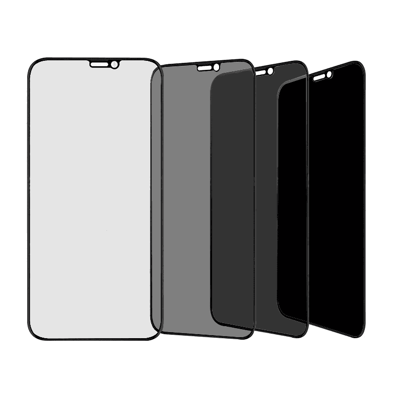 Zastitno staklo (clear privacy) za Huawei P30 Lite crno