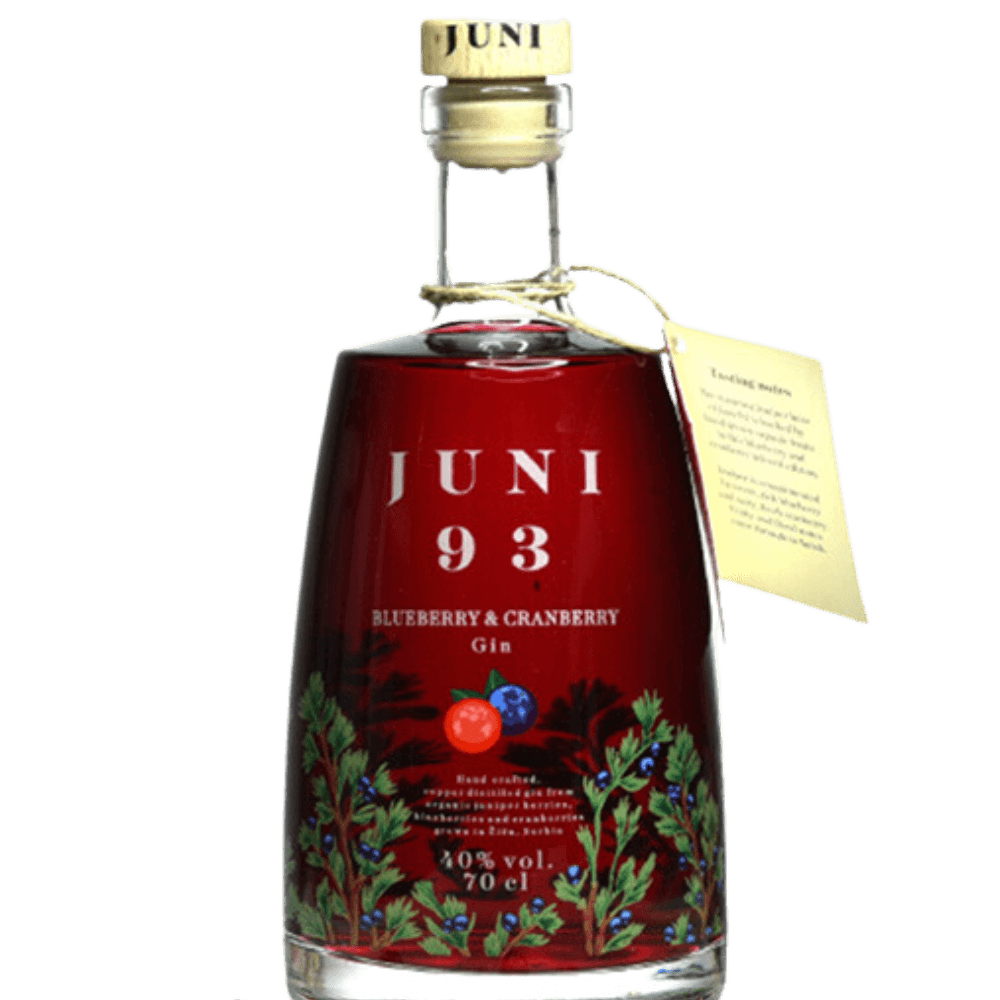 Selected image for JUNI 93 Džin Blueberry & Cranberry 0,7 l
