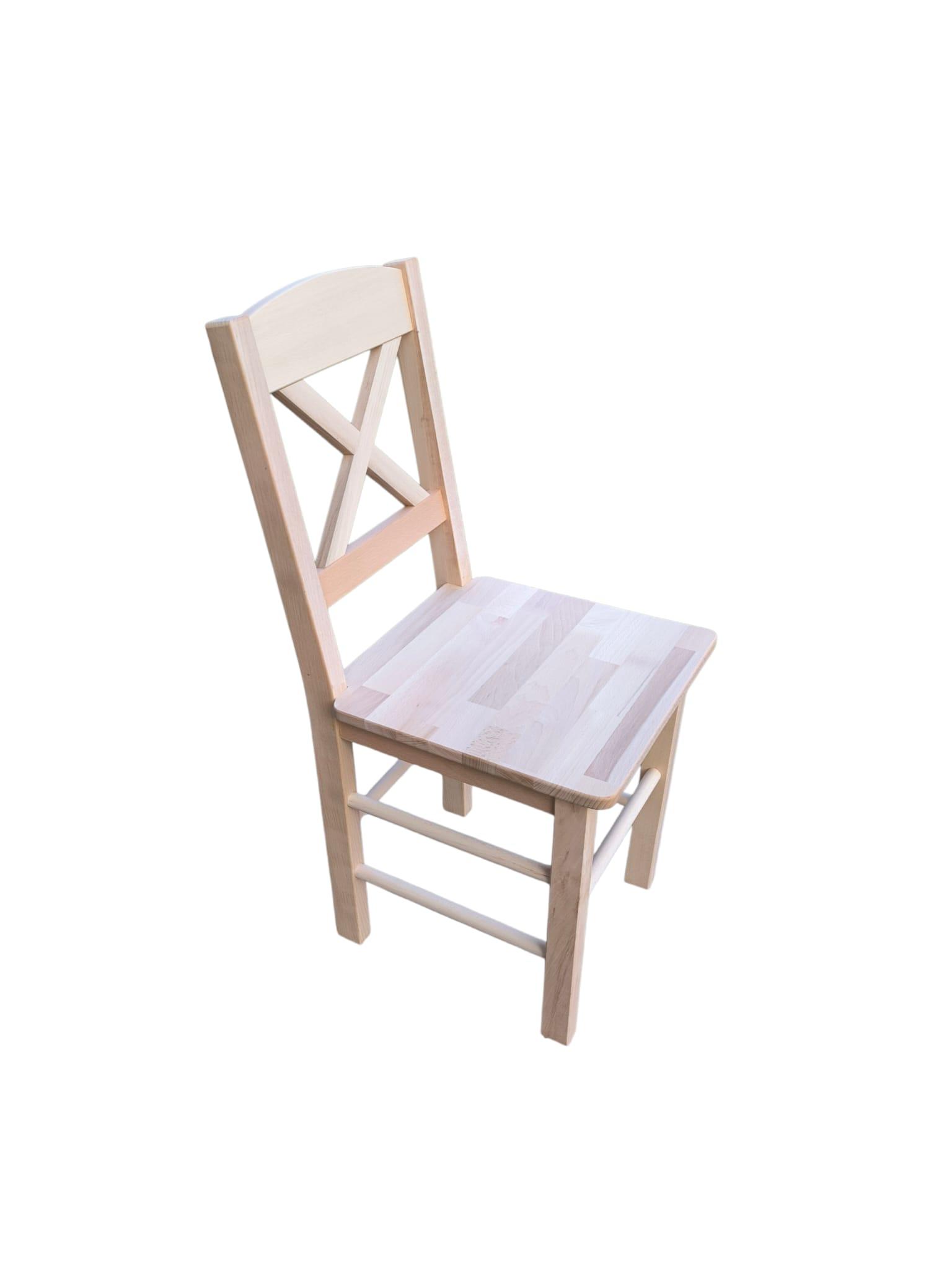 Stolica drvena x-masiv