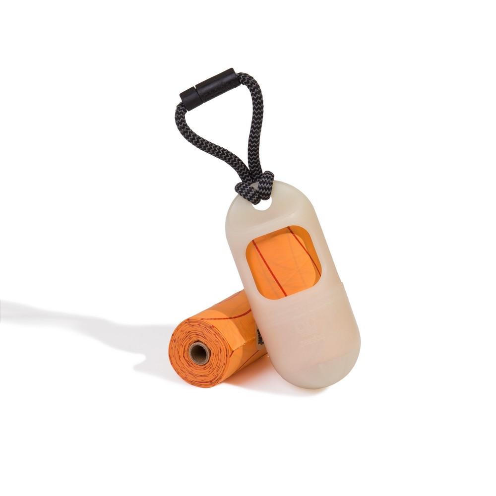 ZEE.DOG Dispanzer sa kesicama za izmet, Svetli u mraku, Transparentni