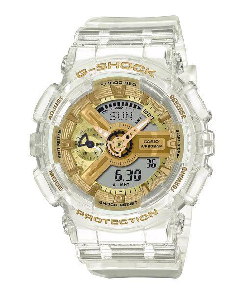 CASIO Ženski sat GMA-S110SG-7A, Providna