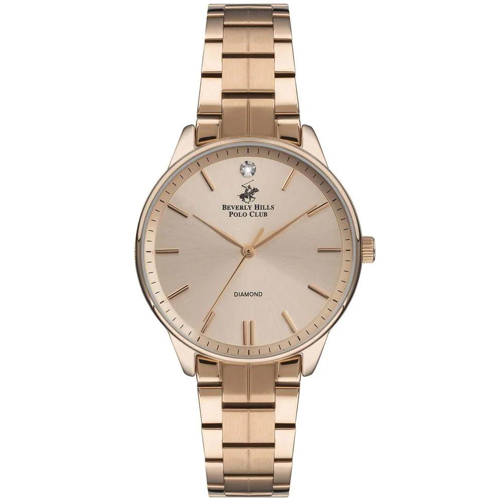 BEVERLY HILLS POLO CLUB Ženski ručni sat BP3230X.410 roze-zlatne boje