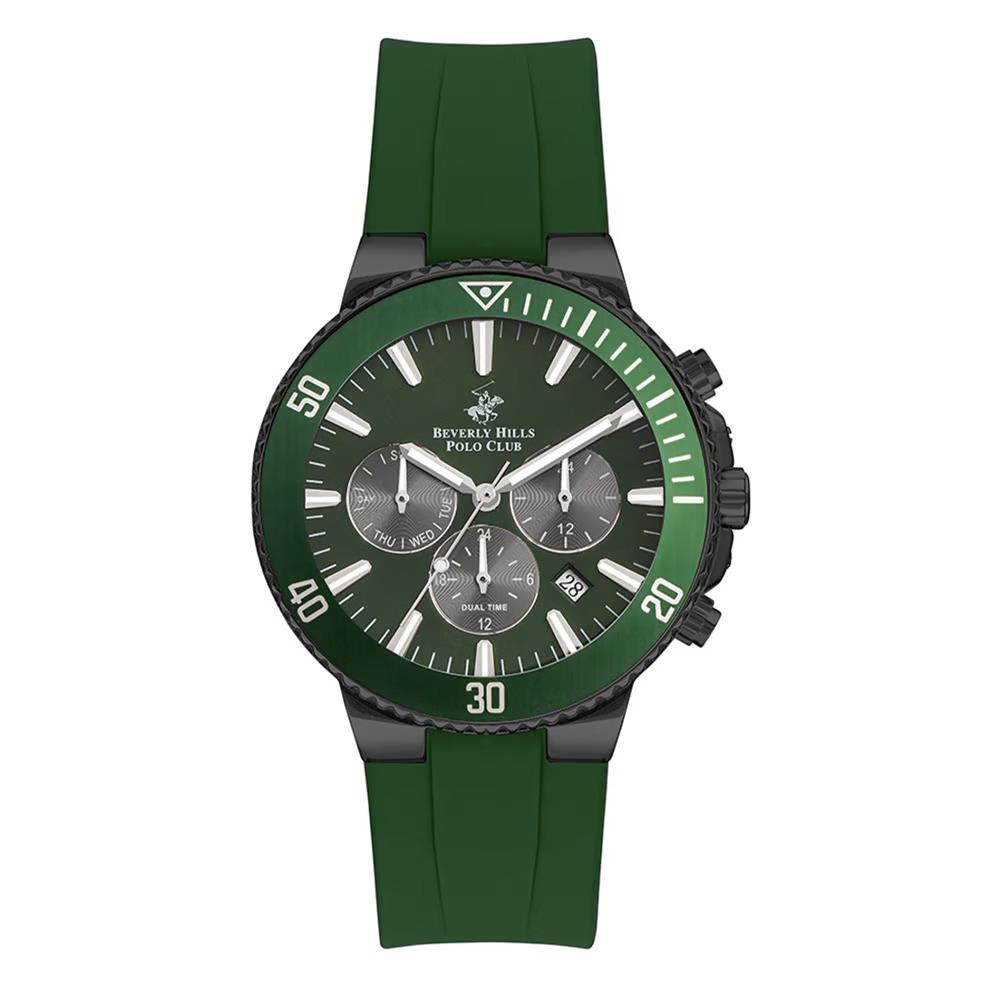 BEVERLY HILLS POLO CLUB Muški ručni sat BP3248X.657 zeleni