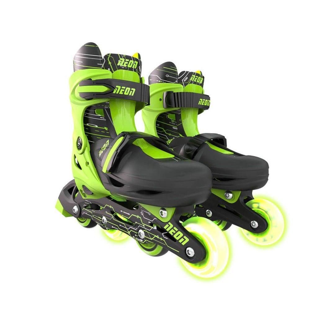 YVOLUTION Roleri za dečake NEON INLINE, Zeleni