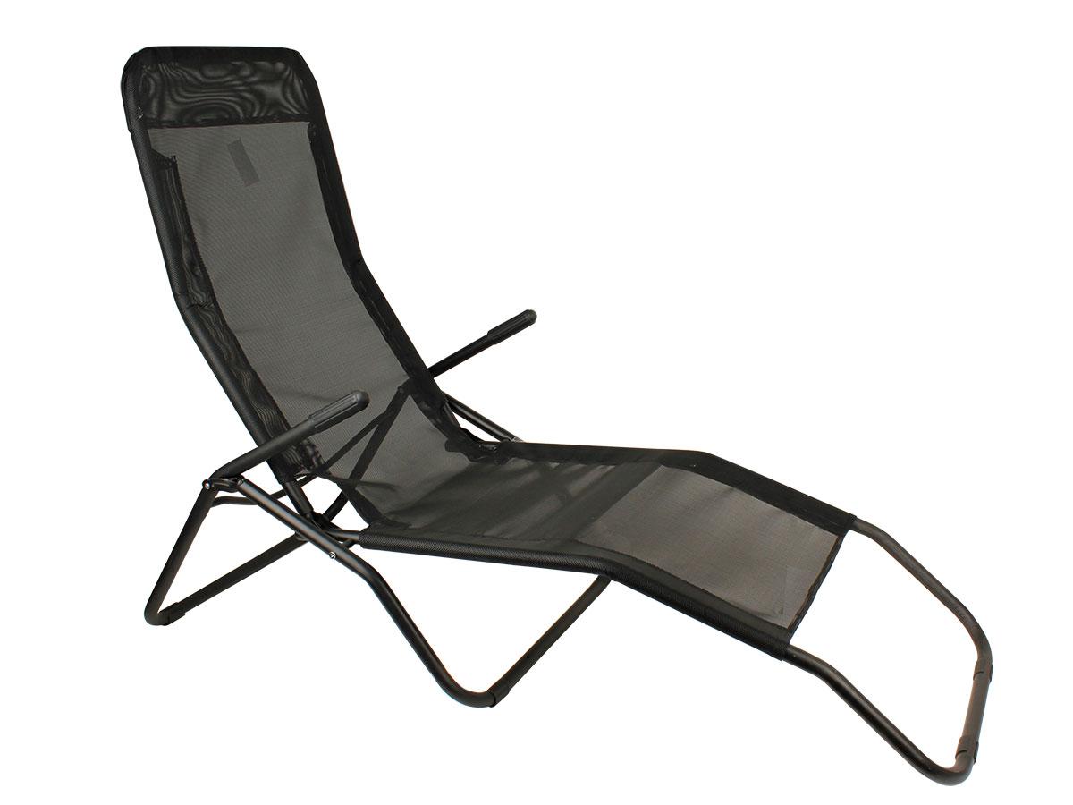 HAUS Ležaljka za plažu, Crna