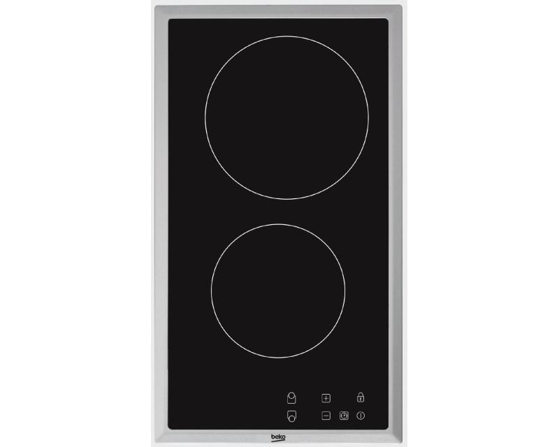 Beko Ugradna ploča HDMC 32400 TX, 2 Zone kuvanja, Crna