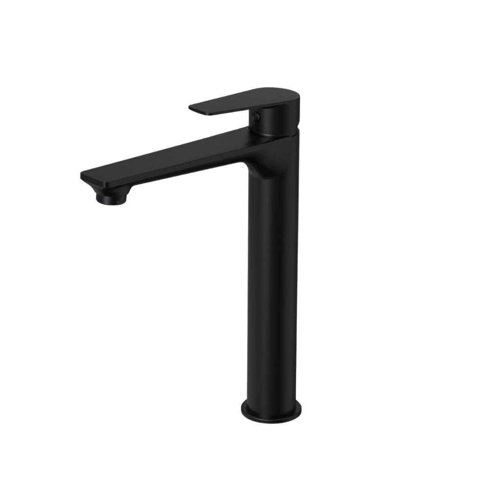 Armal Slavina za lavabo Topaz, Visoka, 26.3 cm, Crna