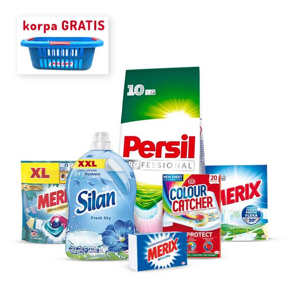 Paket hemije + Korpa za veš