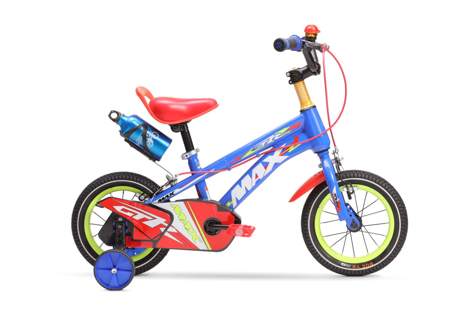 MAXBIKE Bicikl za dečake GTR 12" plavo-crveni