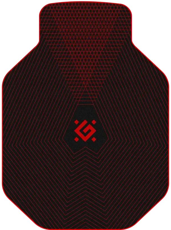 Defender Gaming podloga za miš Motion, 1155x1345x4 mm, Crno-crvena