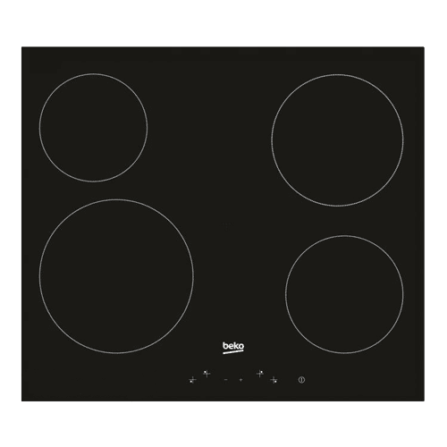 Beko HIC 64401 Ugradna ploča, 4 Hi-light zone za kuvanje