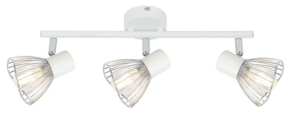 Plafonska lampa 2 Fly, 3x40W, E14, Belo-hrom
