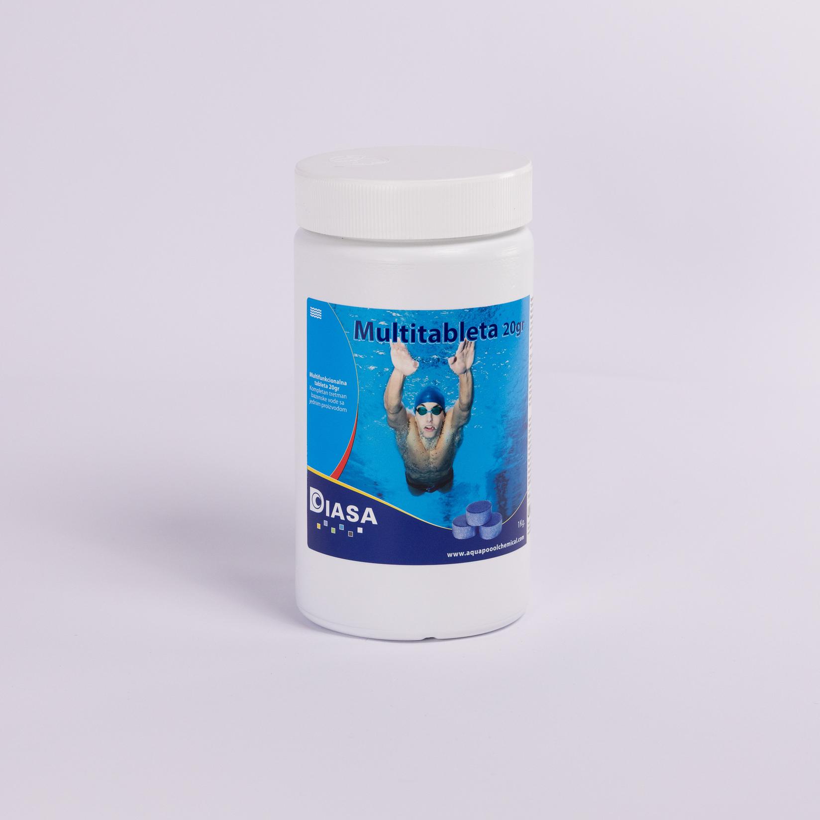 DIASA Multi tablete 20g za bazene i fontane, 1kg