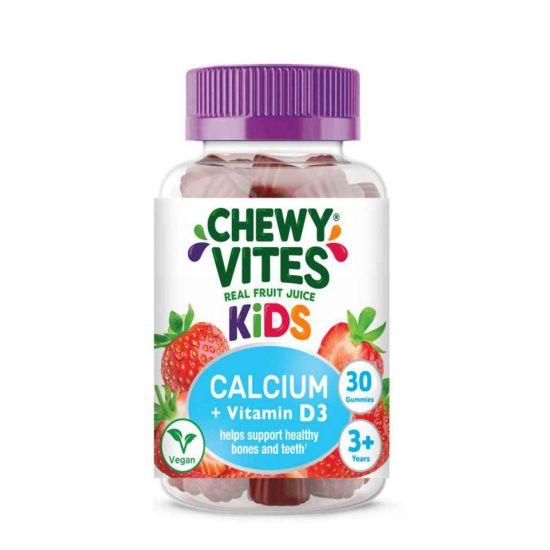 Chewy Vites Kalcijum i vitamin D3 za decu, 30 gumenih bombona