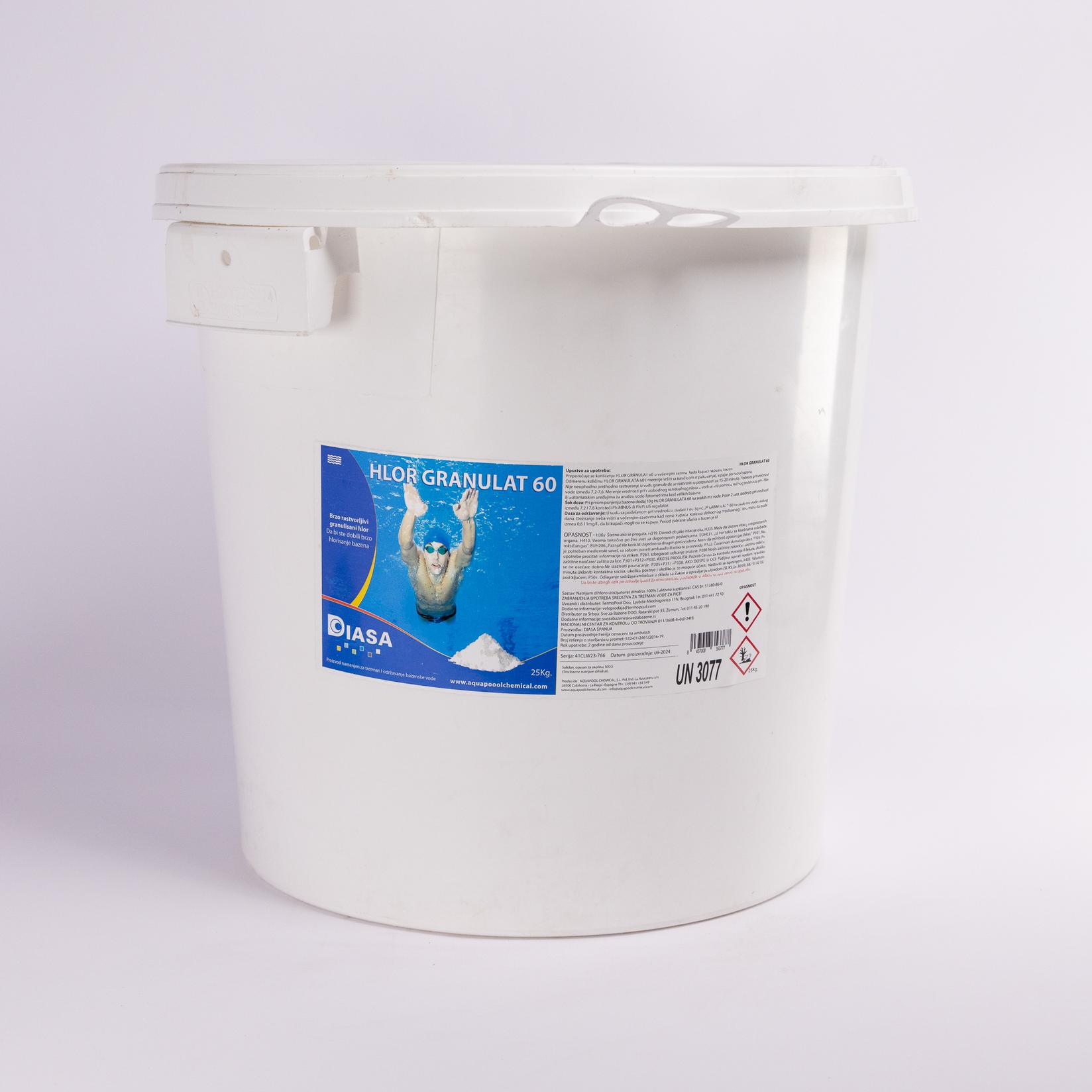 DIASA Hlor za bazene u granulama, 25kg