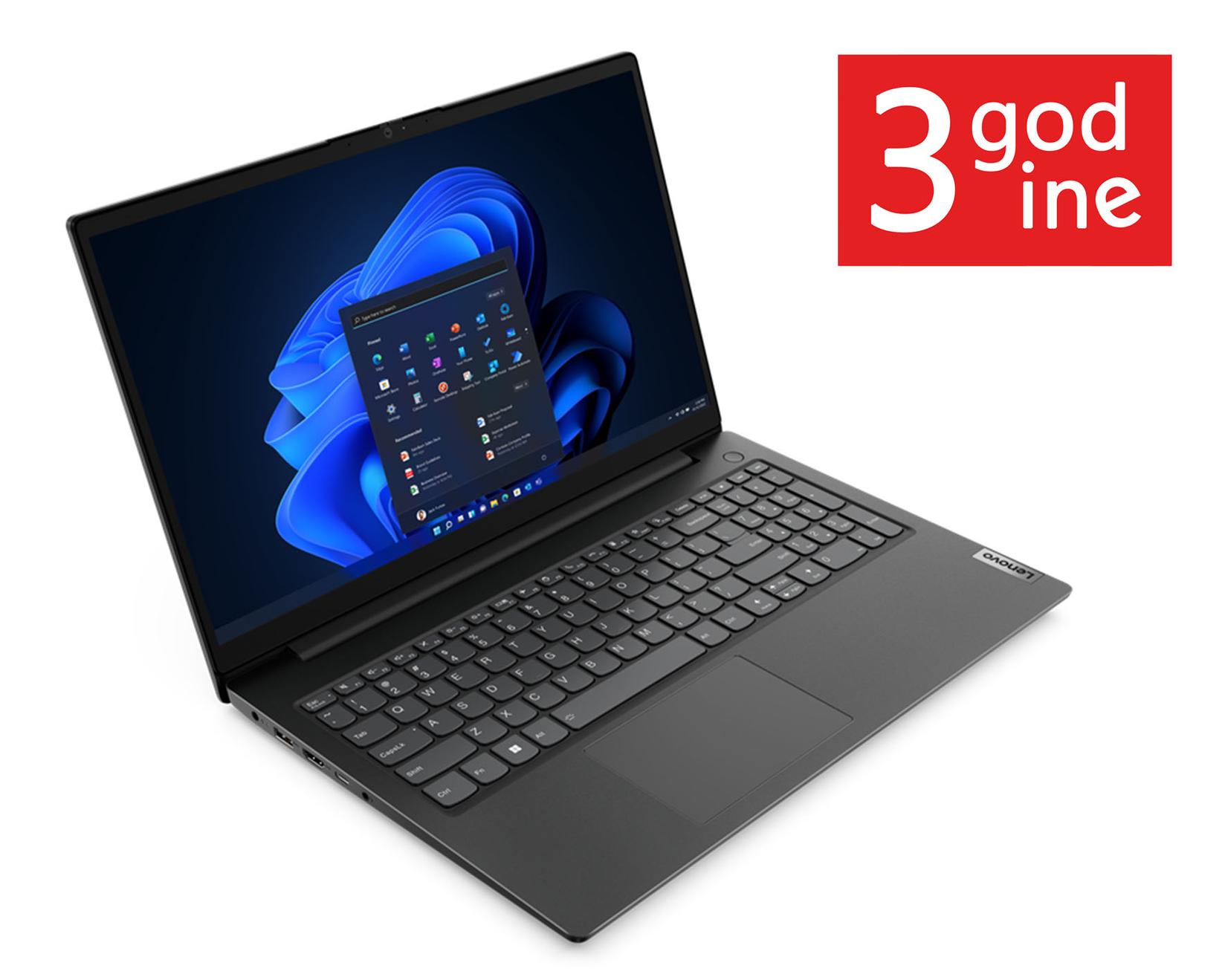 Selected image for Lenovo Laptop V15 G4, 15,6" FHD, TN, AMD R5-7520U, 16GB, 512GB, DOS, 82YU00YQYA, Crni