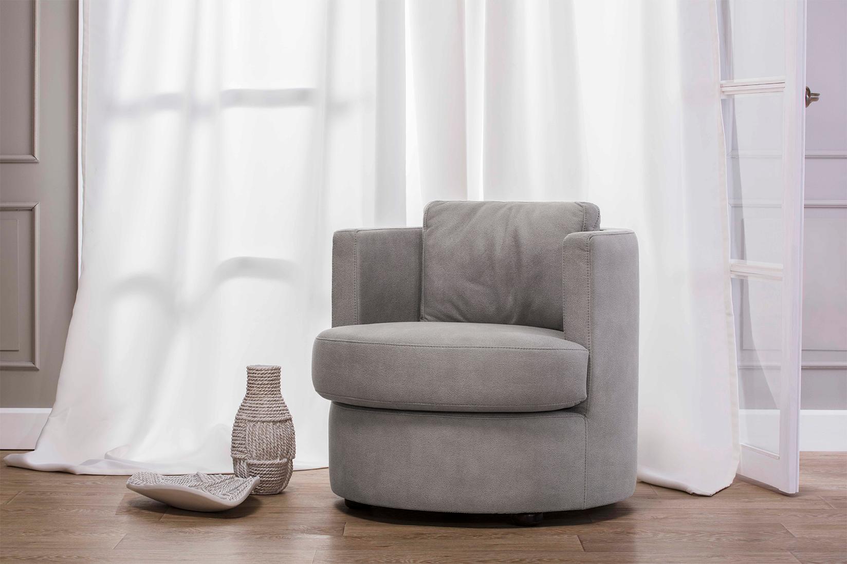 SIMPO Fotelja Sfera, Svetlosiva