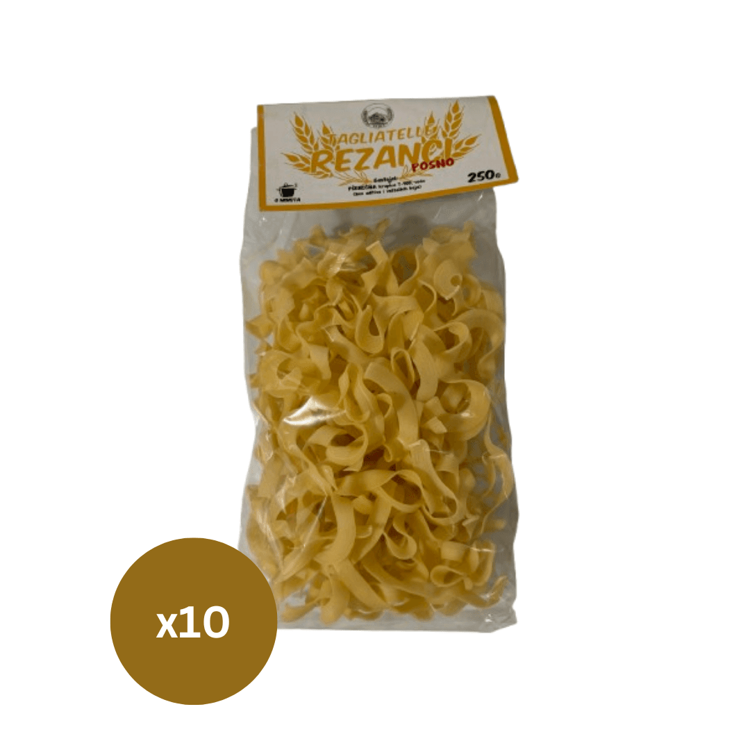 Kora Tajna Taljatele rezanci posni 10x250g