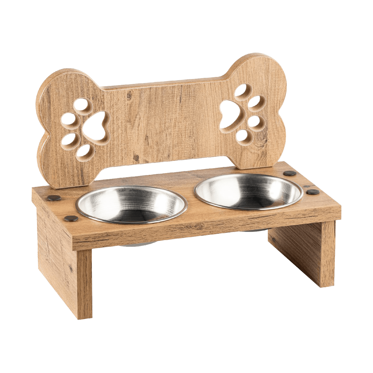 WeenyWoody Posuda za hranu i vodu za pse, Hrast