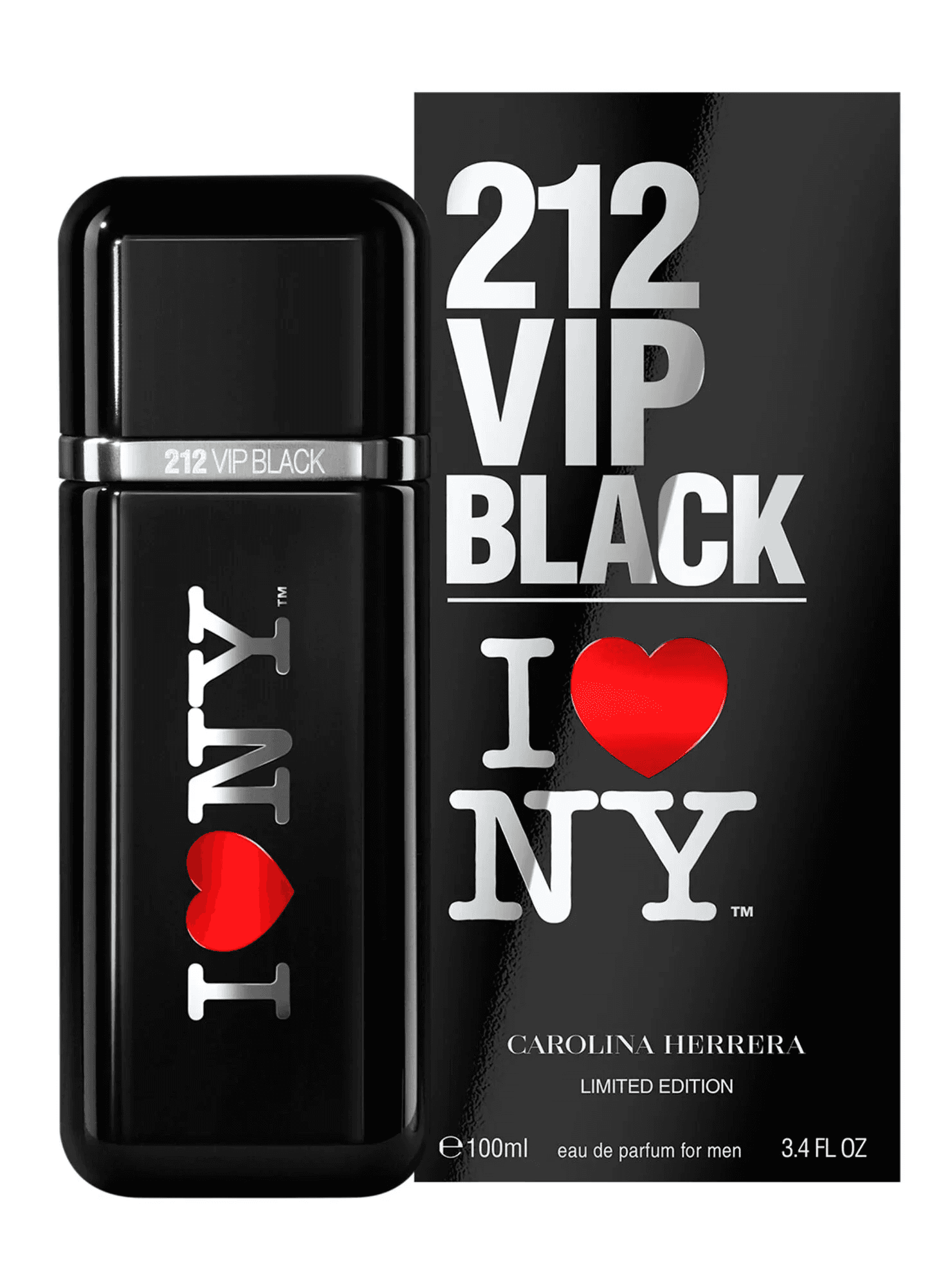 Carolina Herrera Muški parfem 212 VIP Black I love NY, 100 ml