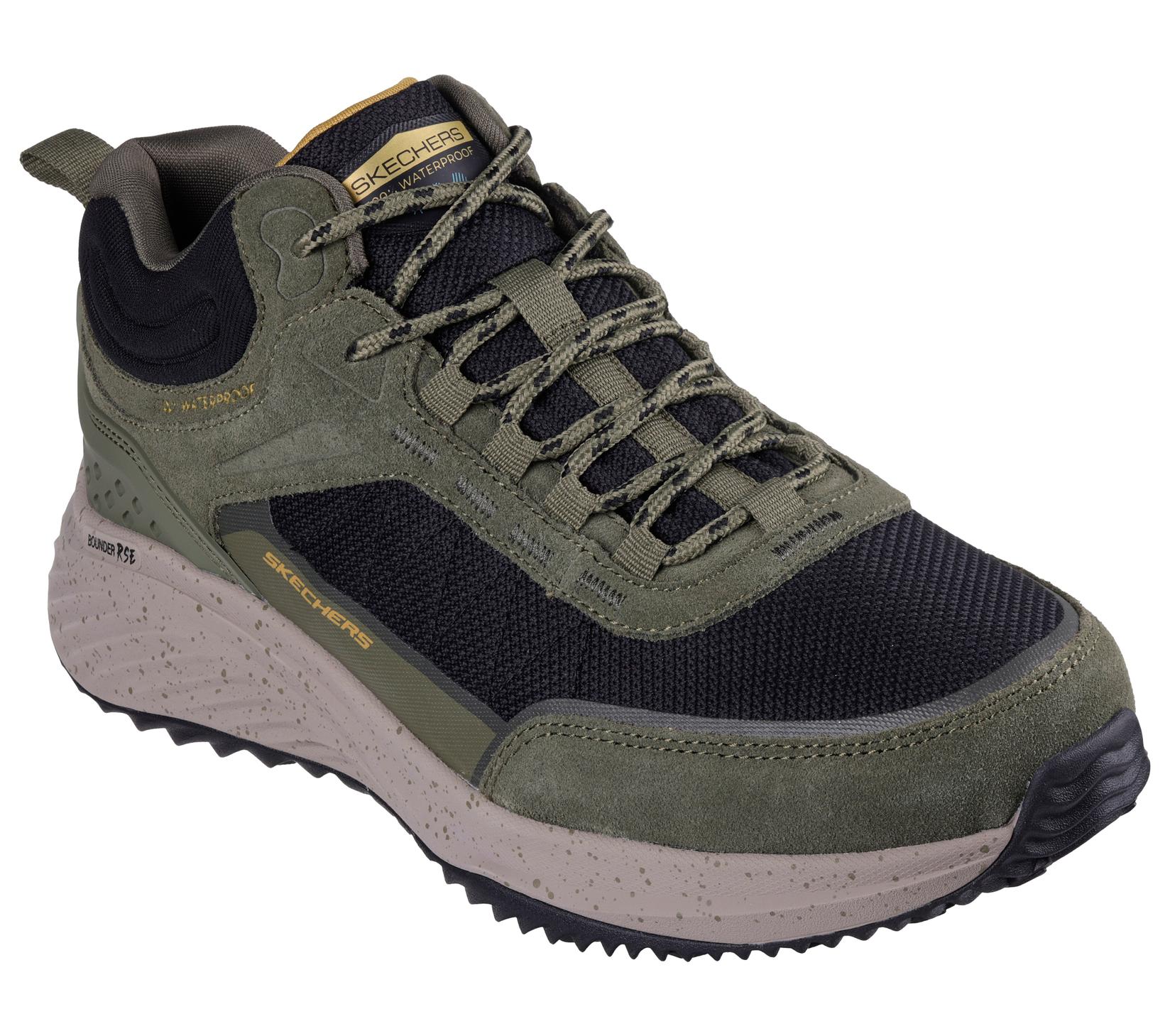 Skechers Muške patike Bounder Rse - Brekor, 232961-OLBK, Maslinaste