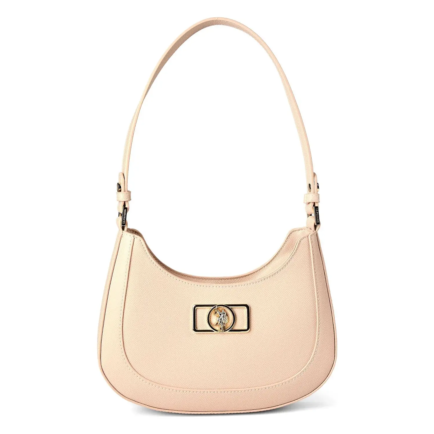U.S. Polo Assn. Ženska torbica Jones Chic Hobo, Svetloroze