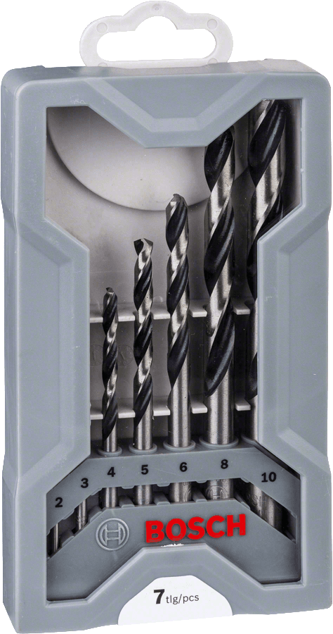 Bosch HSS spiralna burgija PointTeQ 7-delni Mini X-Line set 2608577347