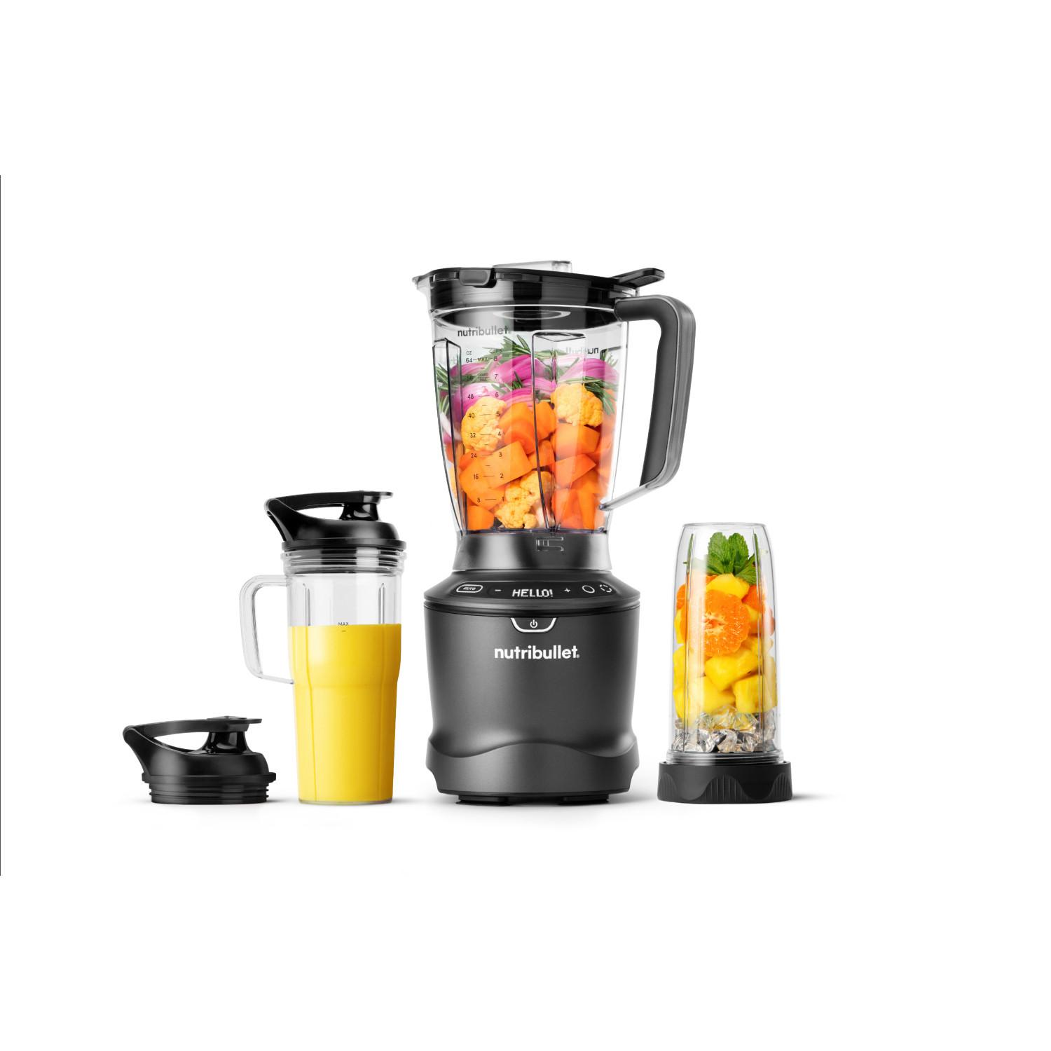 Nutribullet Blender NBF550DG, 1500w, 1.89l, Tamnosivi