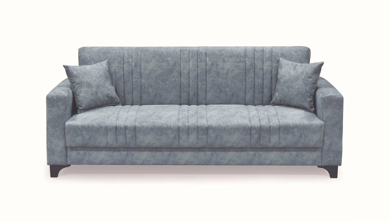 Liven Trosed na razvlačenje Line, 210x80x75 cm, Sivi