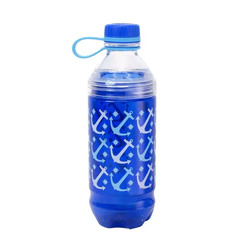 Cool Gear Boca za napitke Coolgearpop, Sa duplim zidom i štapom za hlađenje, 521 ml, Plava