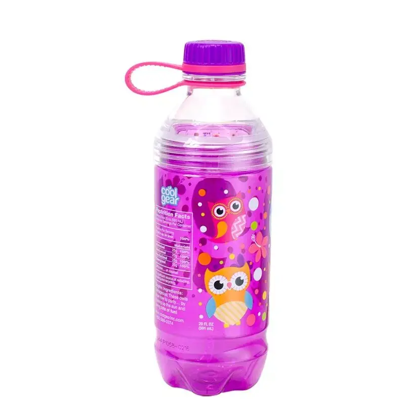 Cool Gear Boca za napitke Coolgearpop, Sa duplim zidom i štapom za hlađenje, 521 ml, Ljubičasta