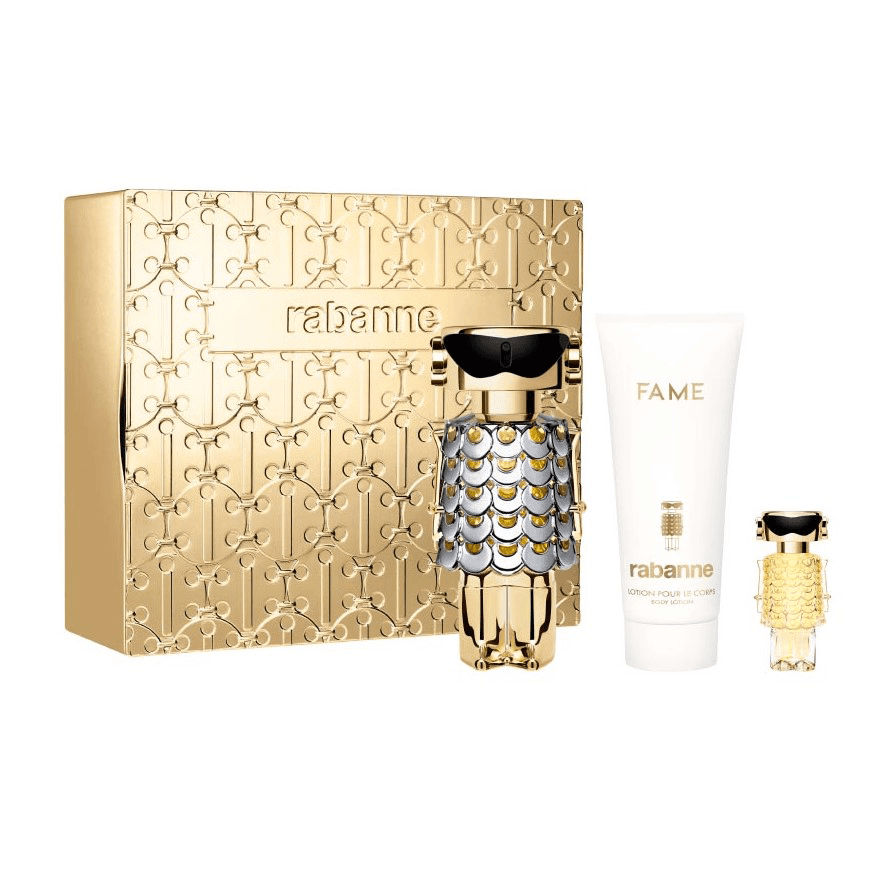 Paco Rabanne Ženski parfemski set Fame, EDP, 80 ml + Losion za telo, 75 ml + Mini, 4 ml