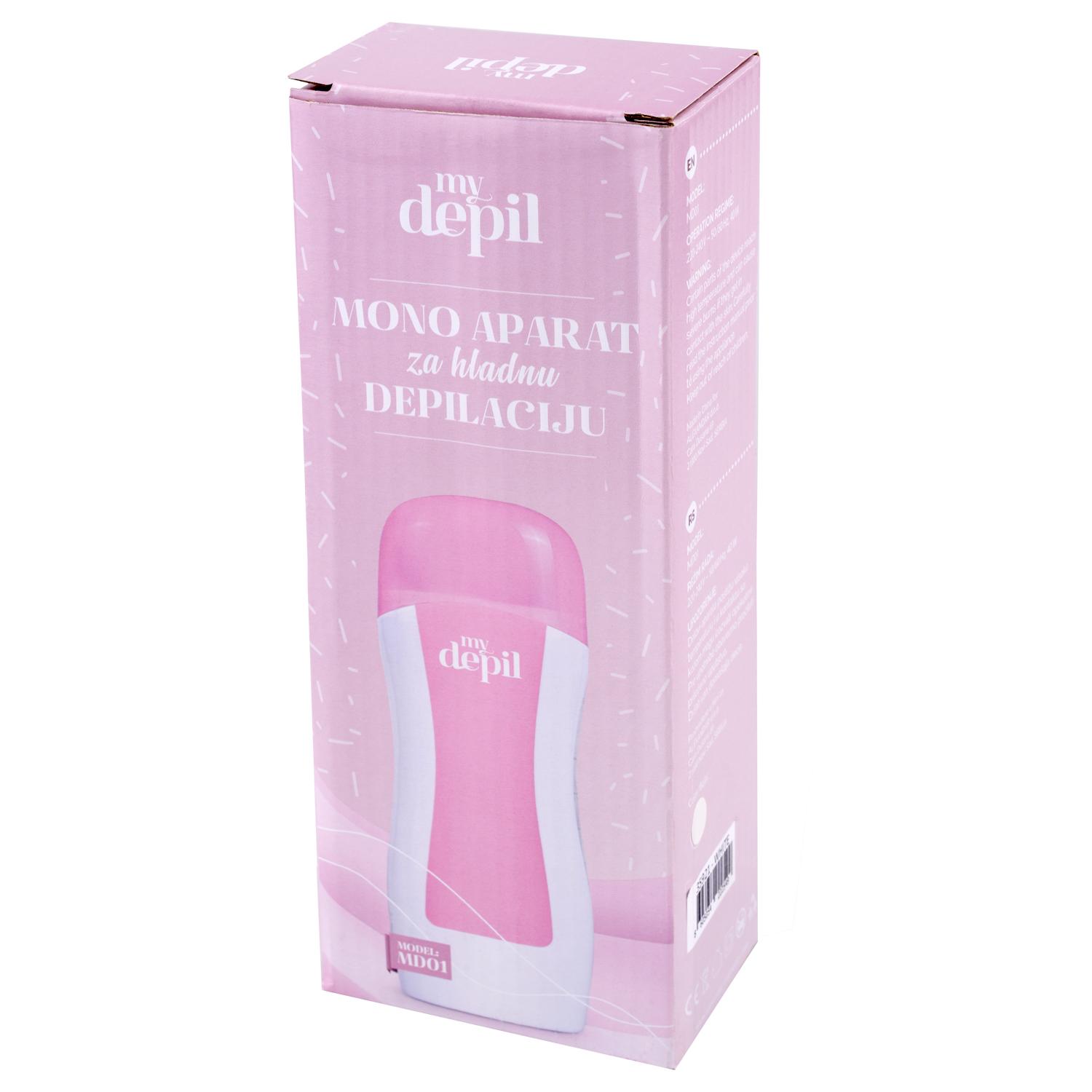 MY DEPIL Aparat za zagrevanje voska u patronama MyDepil beli