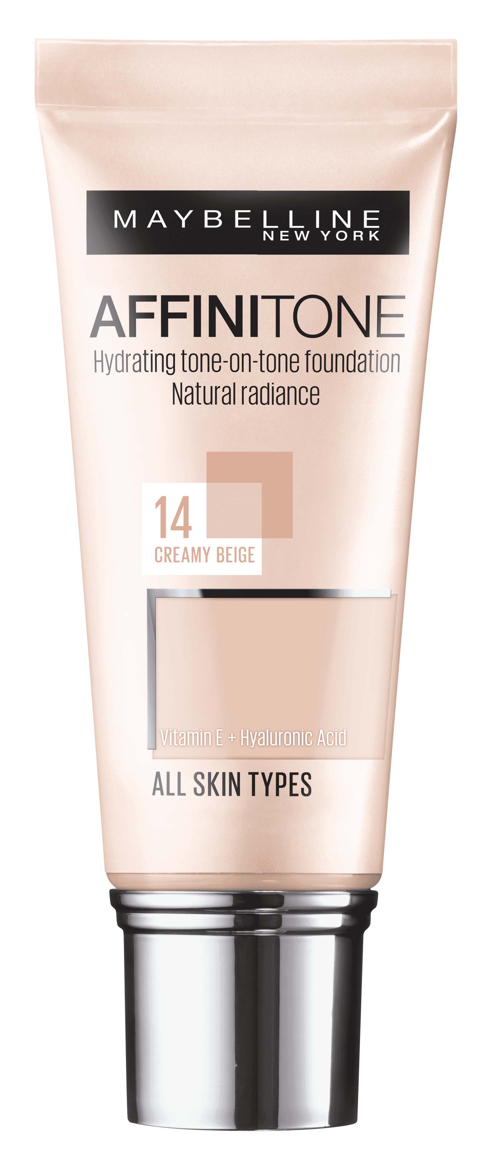 MAYBELLINE Tečni puder Affinitone 14 Creamy Beige