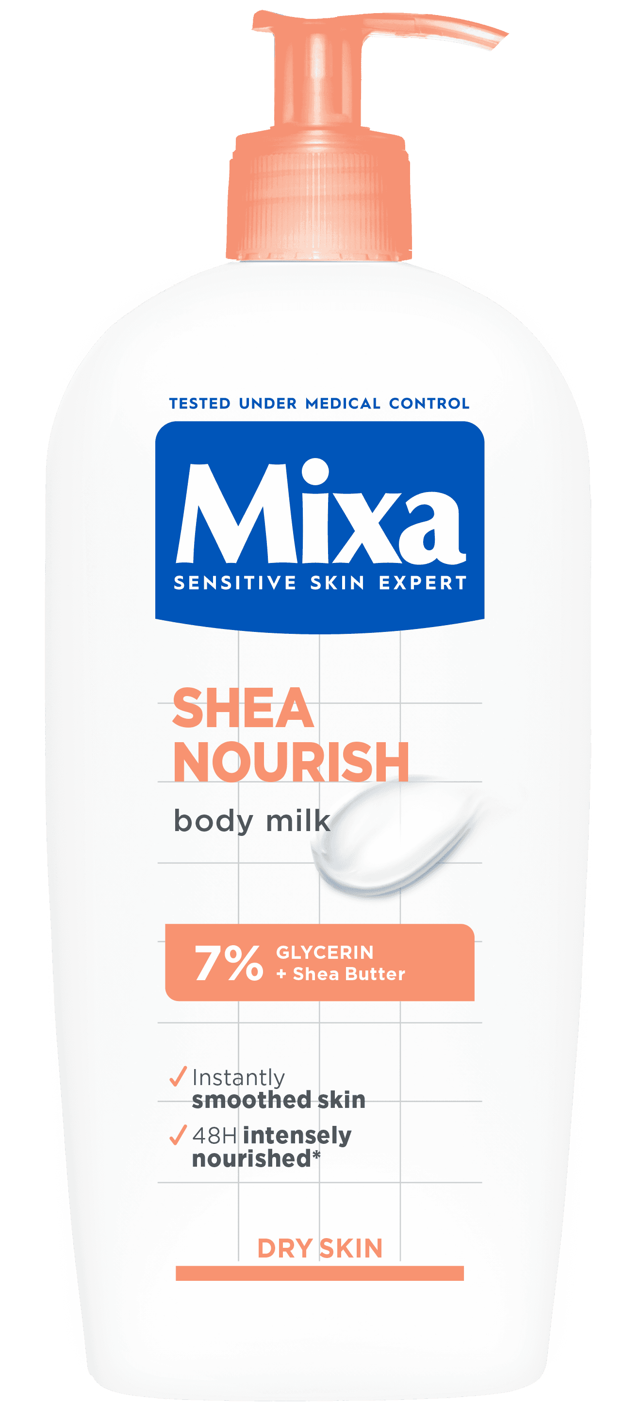 MIXA Intenzivno hranljivo mleko za telo za suvu i veoma suvu kožu 400 ml