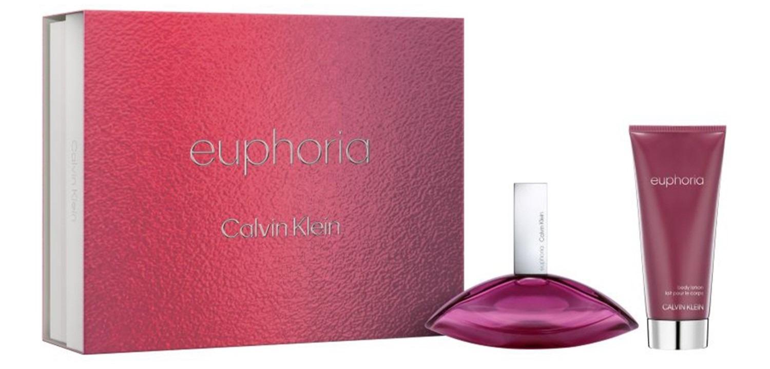 Calvin Klein Ženski parfemski set Euphoria, EDP, 100 ml + Bodi losion, 100 ml