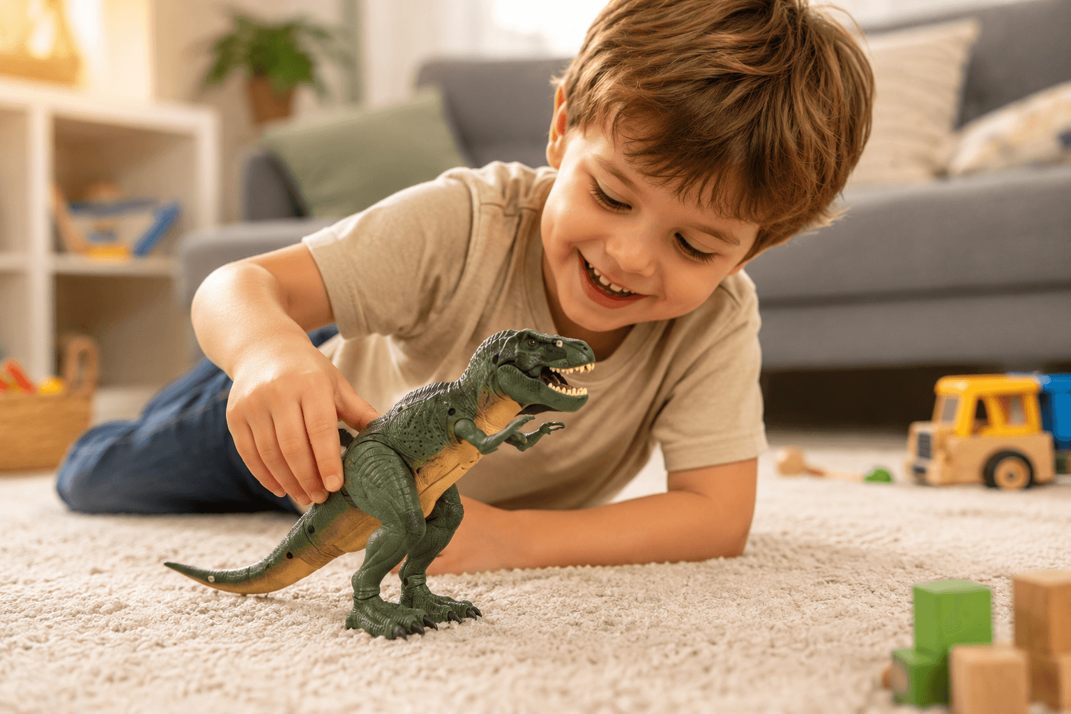 Free2Play Igračka Tiranosaurus Rex, Zelena
