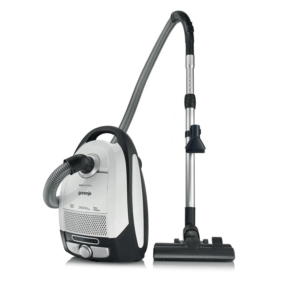 Gorenje Usisivač sa kesom VC2421ECW, 2400 W, HEPA, Beli