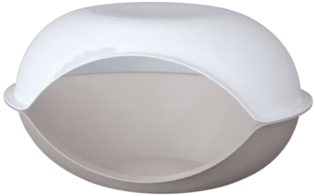 PETMAX Krevet za ljubimca Donut,Sivi