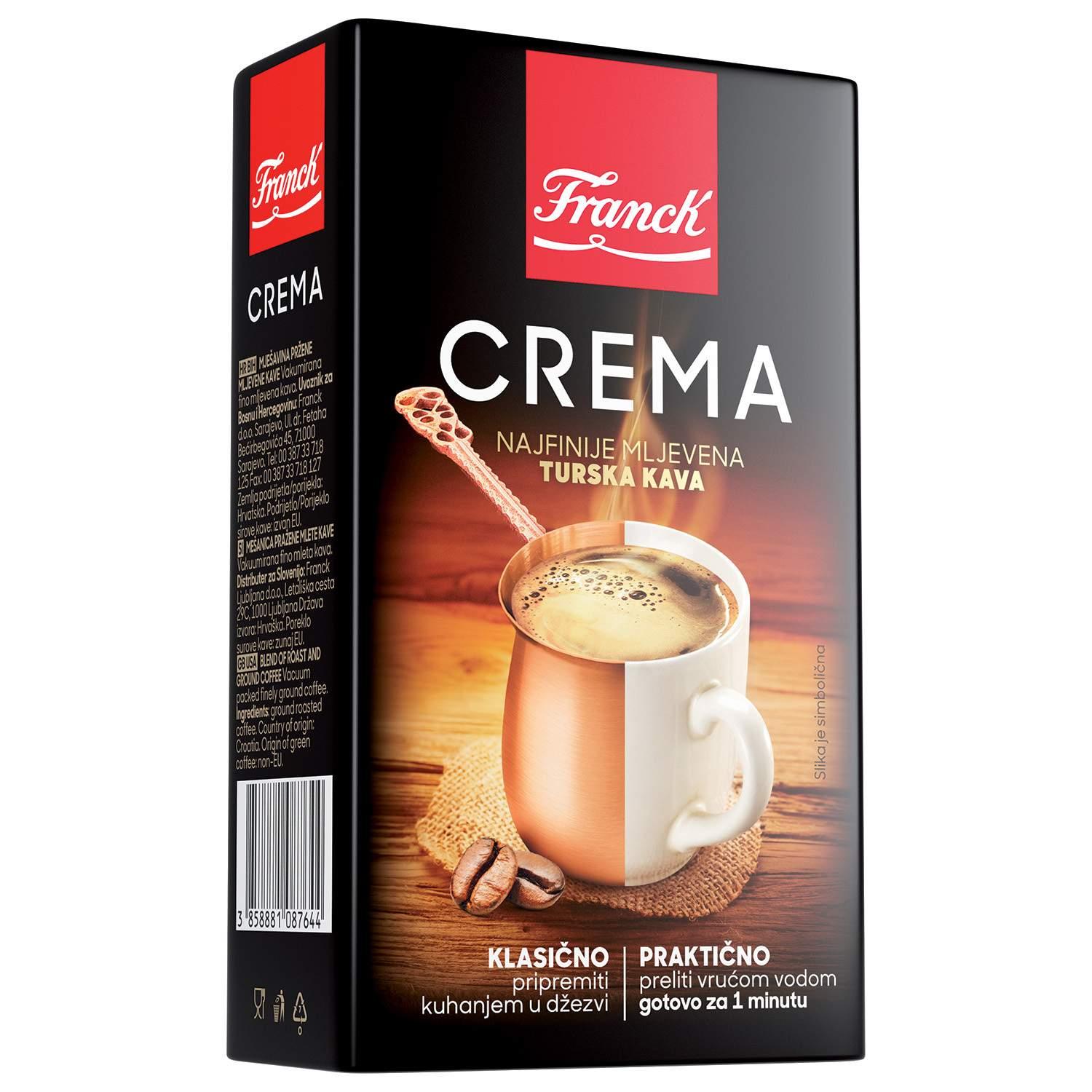 Franck Mlevena kafa Crema, 250 g