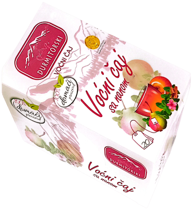 Durmitorski Voćni čaj sa nanom, 40g