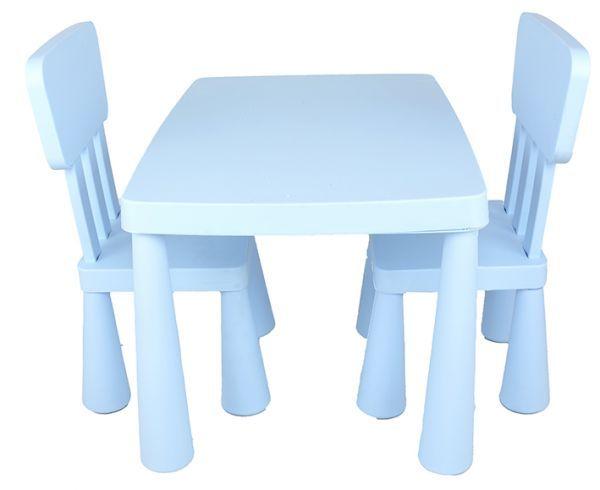 BBO Set dečiji sto i stolica, Svetloplavi